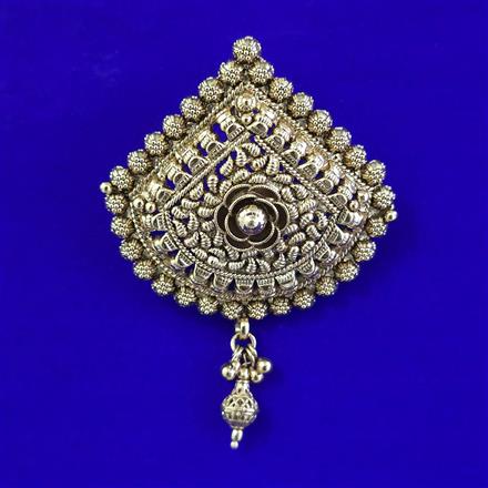 Antique Chand Hair Brooch with Gold Plating
