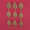 Antique Classic Hair Brooch with Gold Plating
