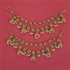 Antique Moti Ear Chain with Gold Plating