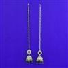 Antique Jhumki with Mehndi Plating