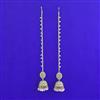 Antique Jhumki with Mehndi Plating