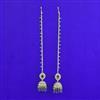 Antique Jhumki with Mehndi Plating