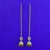 Antique Jhumki with Mehndi Plating