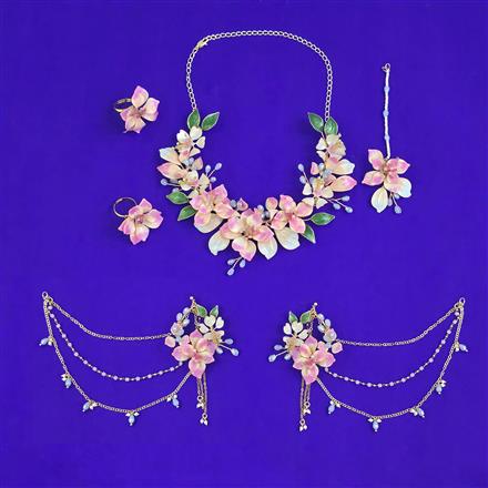 Antique Classic Necklace with Rose Gold Plating