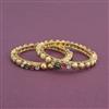 Antique Openable 2 Pc Bangles with Gold Plating