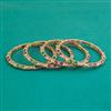 Antique 4 Pc Classic Bangles with Gold Plating