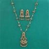 Antique Classic Pendant Set with Mehndi Plating