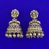 Antique Jhumki with Matte Gold Plating