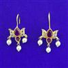 Antique Moti Earring with Gold Plating
