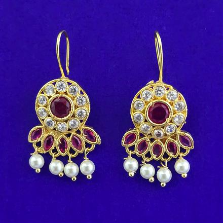 Antique Moti Earring with Gold Plating