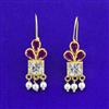 Antique Moti Earring with Gold Plating