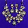 Antique Classic Necklace with Mehndi Plating