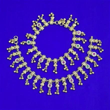 Antique Classic Payal with Gold Plating