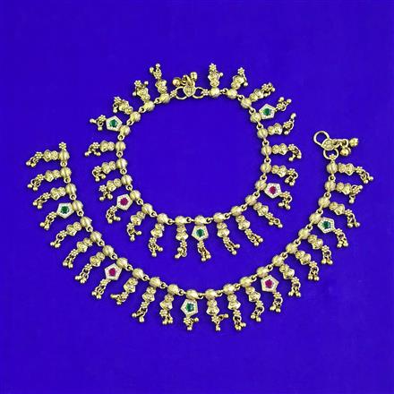Antique Classic Payal with Gold Plating