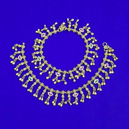 Antique Classic Payal with Gold Plating