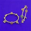 Antique 2 Pc Classic Bangles with Gold Plating