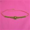 Antique Moti Belt with Matte Gold Plating