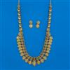 Antique Temple Necklace with Matte Gold Plating