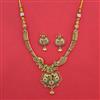 Antique Classic Necklace with Matte Gold Plating