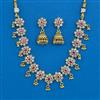 Antique Classic Necklace with Matte Gold Plating