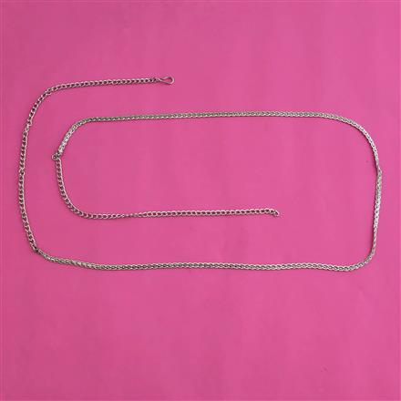 Antique Classic Belt with Rhodium Plating