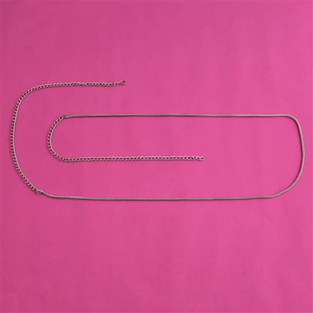 Antique Classic Belt with Rhodium Plating