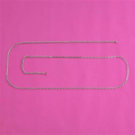 Antique Classic Belt with Rhodium Plating