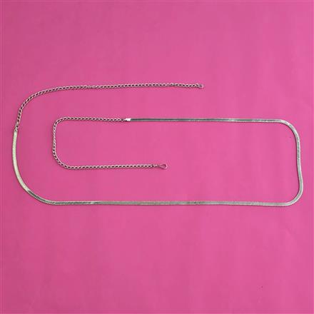 Antique Classic Belt with Rhodium Plating