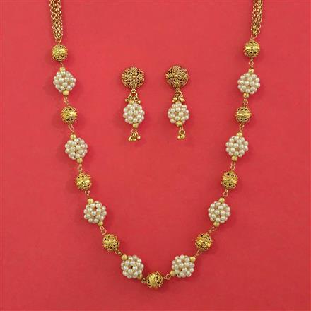 Antique Moti Mala with Gold Plating