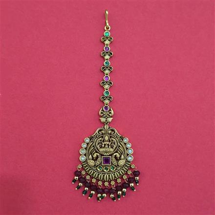 Antique Classic Tikka with Matte Gold Plating