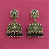 Antique Jhumki with Matte Gold Plating