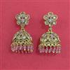 Antique Jhumki with Matte Gold Plating