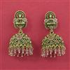 Antique Jhumki with Matte Gold Plating