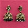 Antique Jhumki with Matte Gold Plating