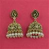 Antique Jhumki with Matte Gold Plating