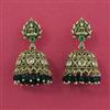 Antique Jhumki with Matte Gold Plating