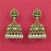 Antique Jhumki with Matte Gold Plating