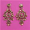 Antique Classic Earring with Matte Gold Plating