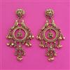 Antique Classic Earring with Matte Gold Plating