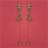 Antique Classic Earring with Matte Gold Plating