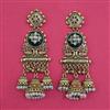 Antique Heritage Earring with Matte Gold Plating