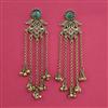 Antique Heritage Earring with Matte Gold Plating