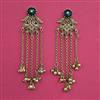 Antique Heritage Earring with Matte Gold Plating
