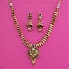 Antique Classic Necklace with Matte Gold Plating