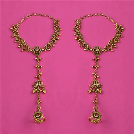 Antique Classic Hath Pan with Matte Gold Plating
