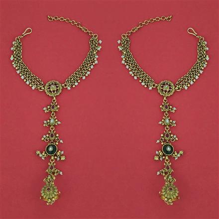 Antique Heritage Hath Pan with Matte Gold Plating