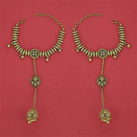 Antique Classic Hath Pan with Matte Gold Plating