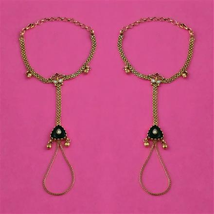 Antique Adjustable Hath Pan with Matte Gold Plating