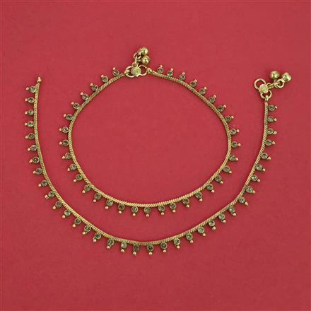 Antique Classic Payal with Gold Plating