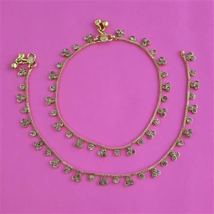 Antique Classic Payal with Gold Plating